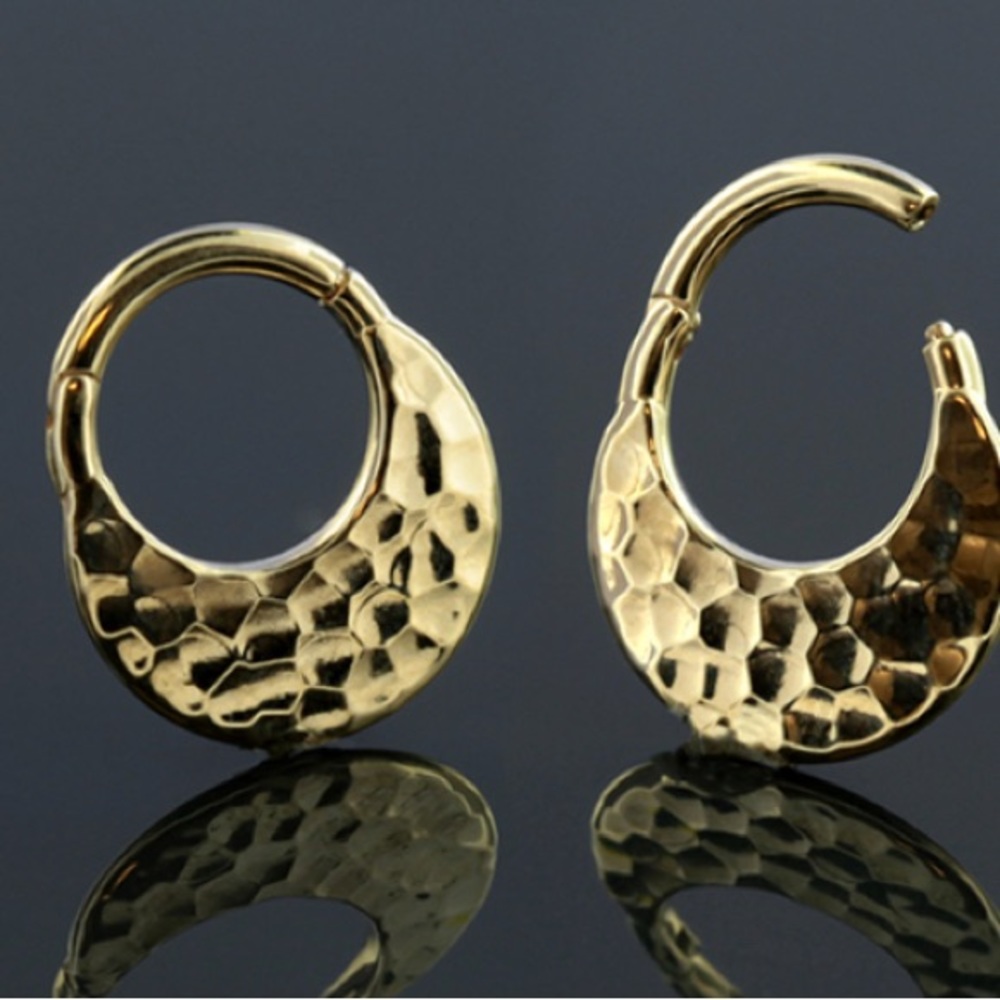 Body Gems 14k Yellow Gold The Hammer Clicker